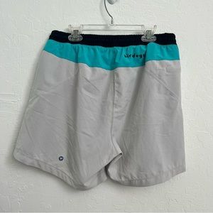 Birddogs Men’s Gym Shorts Lined Large Short Grey Blue  Athletic Active Gym